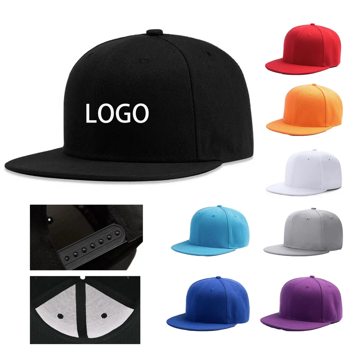 Flat Hip Hop Baseball Cap 1