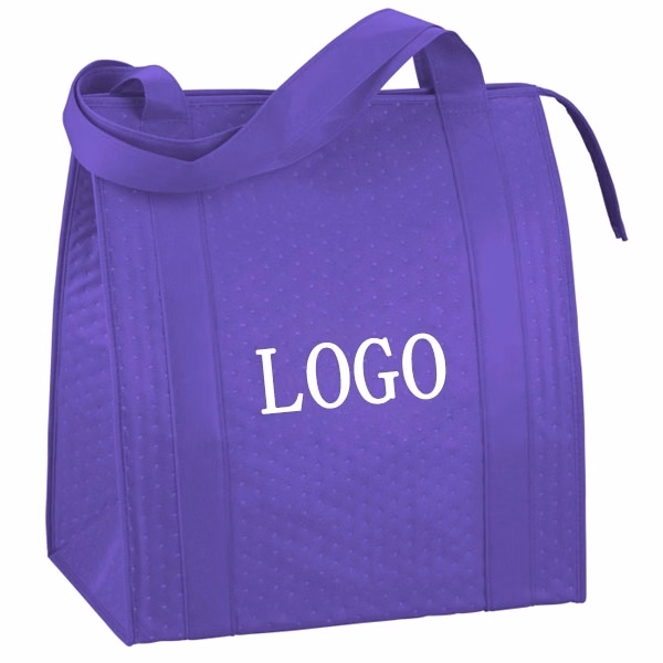 Insulated Polypropylene Grocery Tote Bag