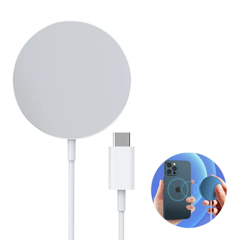 Aluminum Magnetic Wireless Charger 1