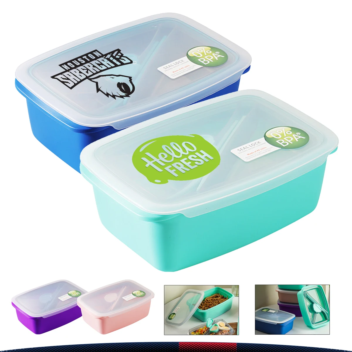 Cretch Rectangular Lunch Box 1