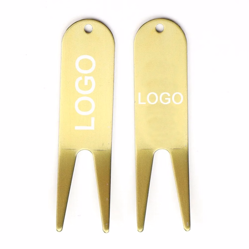 Logo Golf Bent Divot Tool