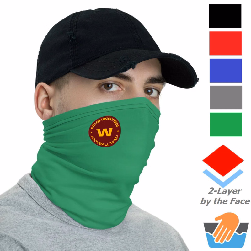 Polyester Neck Gaiter w/ Custom Logo Safety Face Bandana