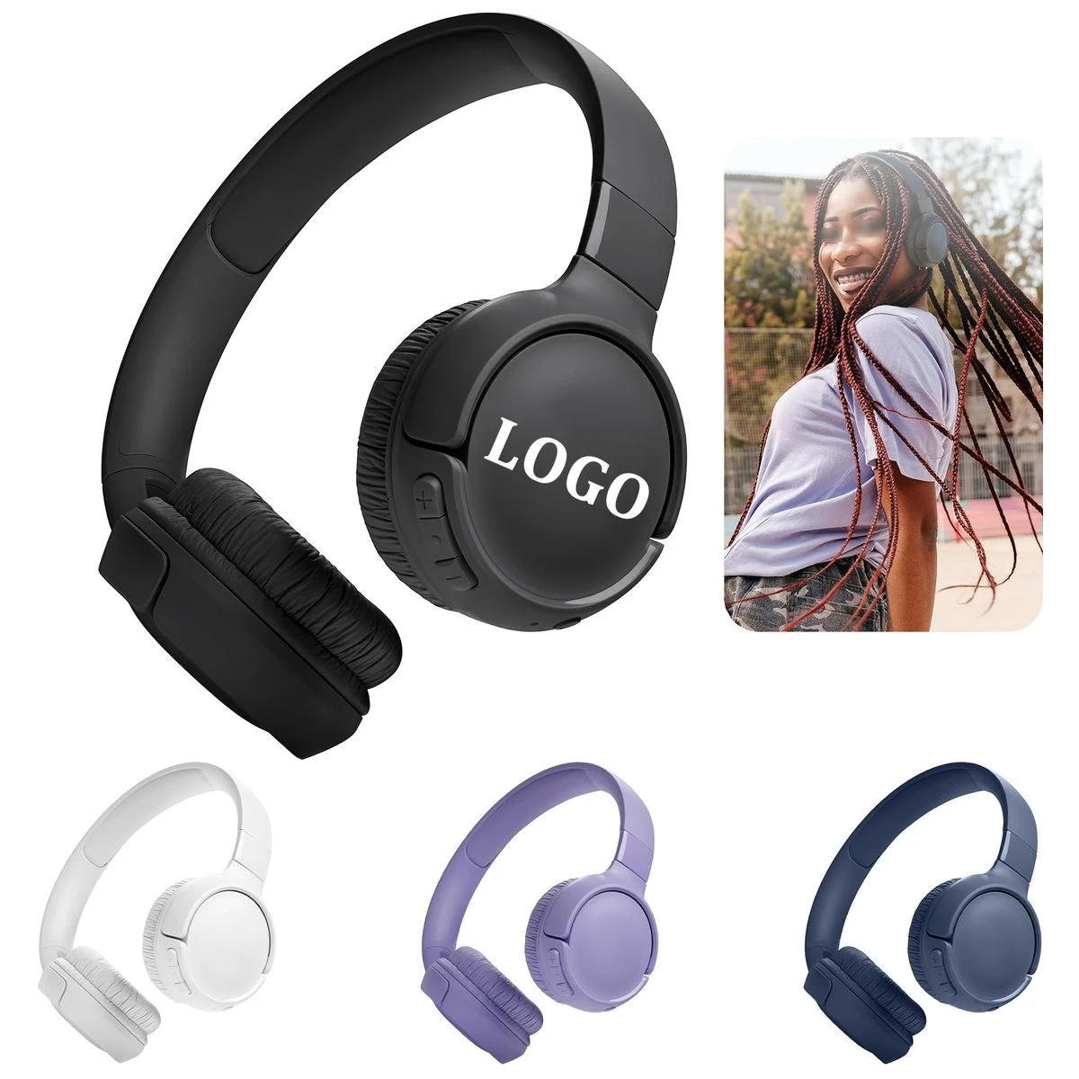 Wireless On-Ear Headphones 1