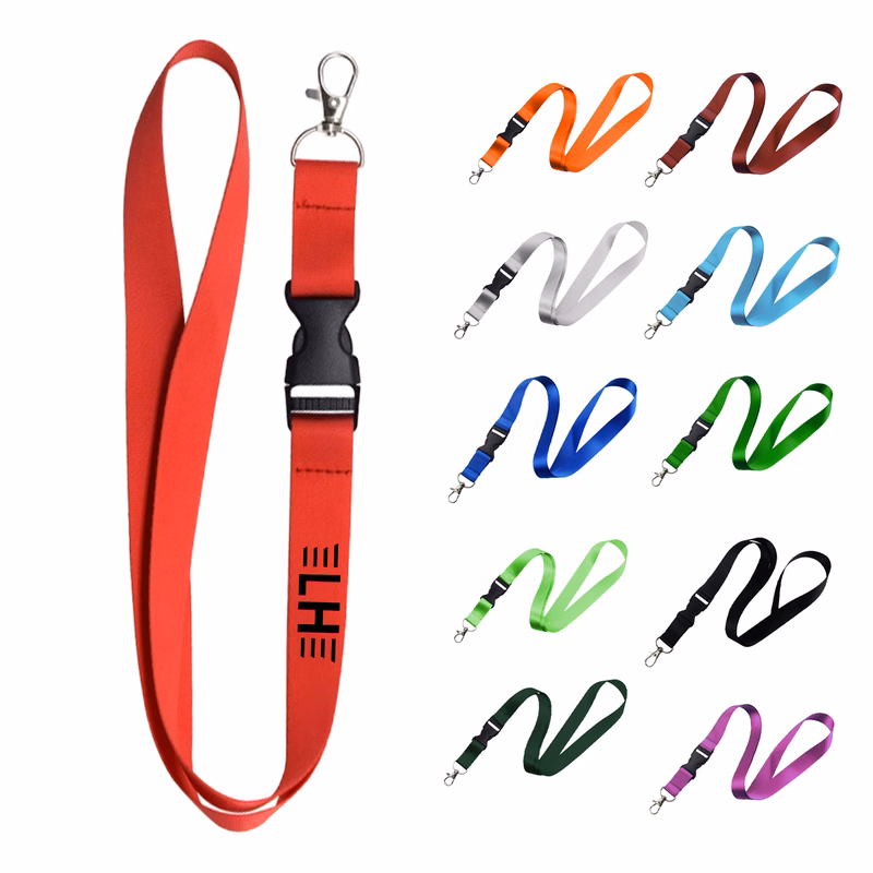 Work Badge Lanyard with Safety Breakaway Clasp