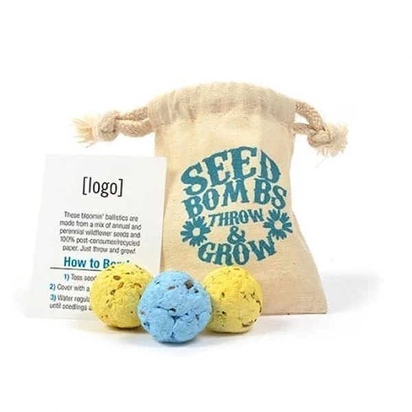 Seed Paper Bomb Bag,3 Pack 1