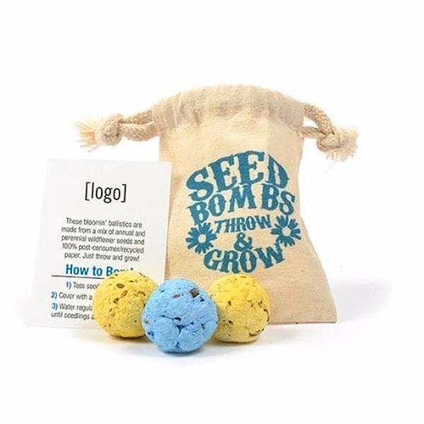 Seed Paper Bomb Bag,3 Pack
