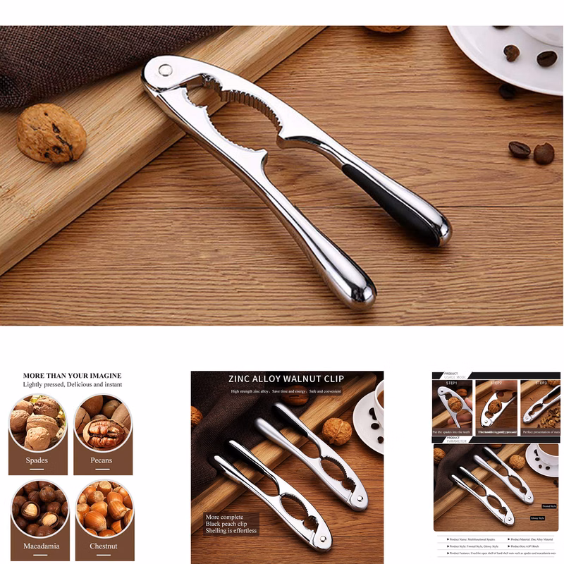 Multi-kinetic Energy Walnut Clip