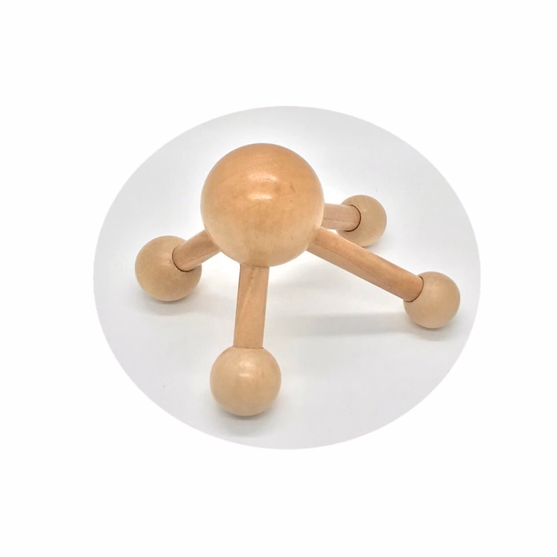 Wooden Head Massager