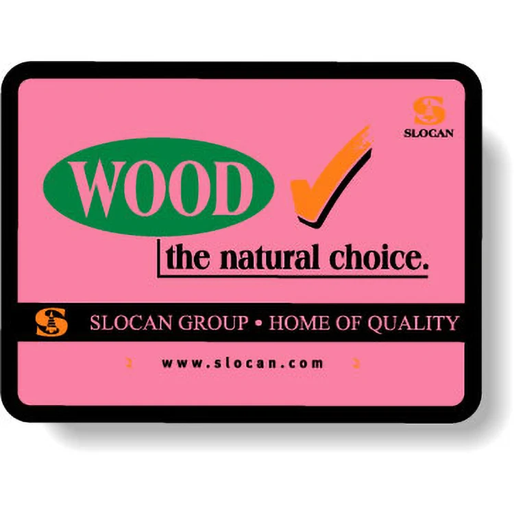 Fluorescent Red Paper Roll Labels Stock Rectangle (1.5"x2") 1