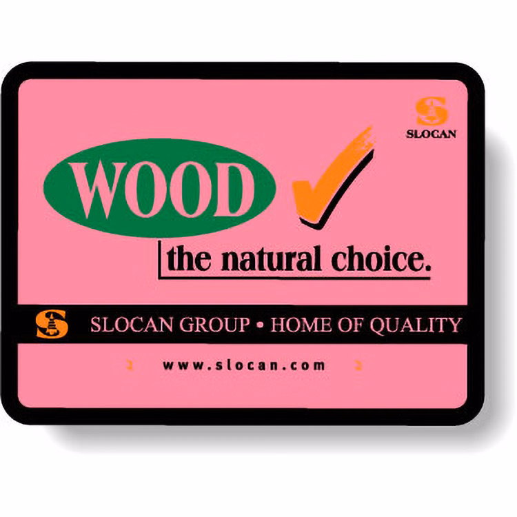 Fluorescent Red Paper Roll Labels Stock Rectangle (1.5"x2")