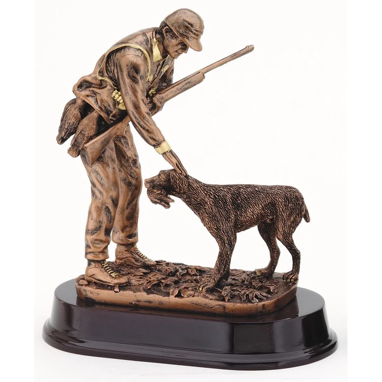 Hunter with Dog Figure Award 1