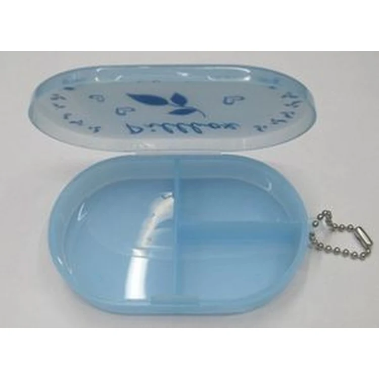 Mini 3 Compartment Pill Box 1