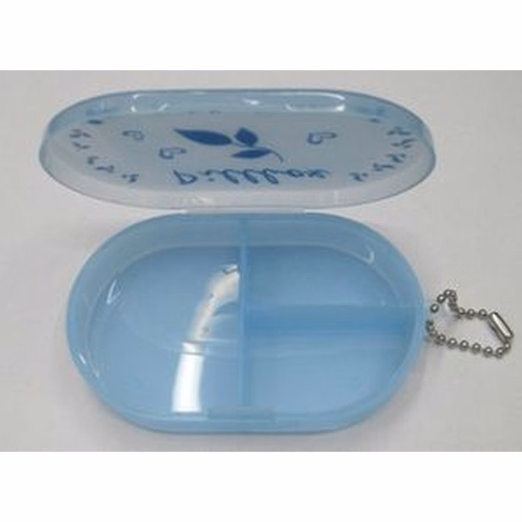 Mini 3 Compartment Pill Box