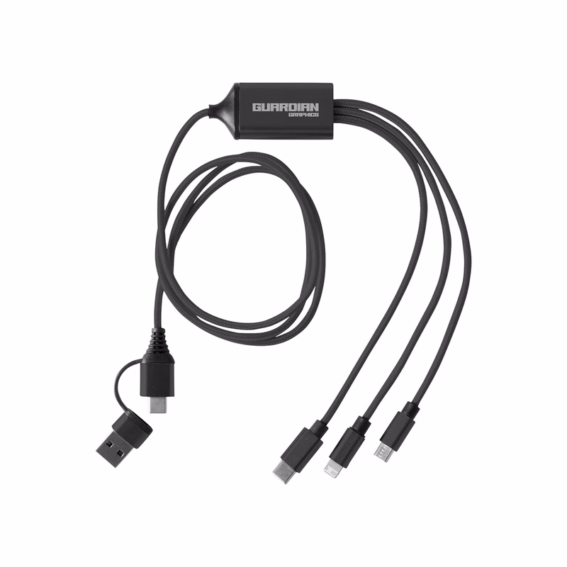Light-Up-Your-Logo 3-in-1 Charging Cable