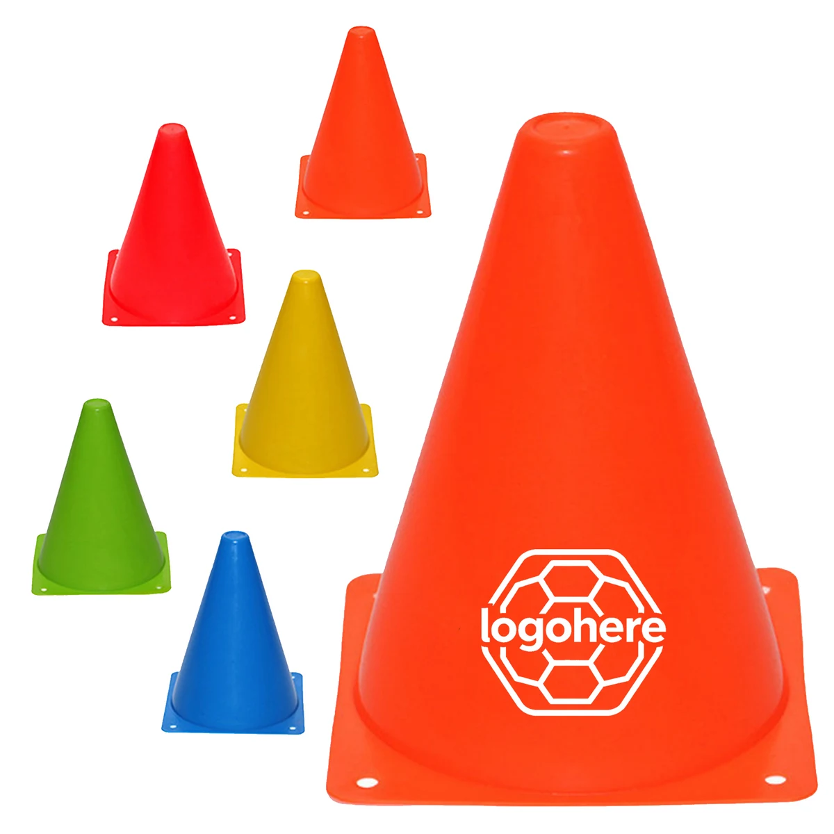 PE Soccer Practice Cone With Base 1