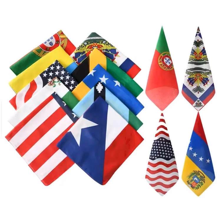 Word Cup country Flag Bandana Headband 35.43"