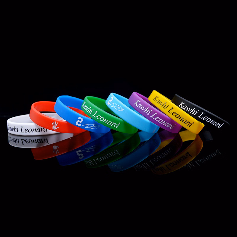 Screen Printed Silicone Wristband