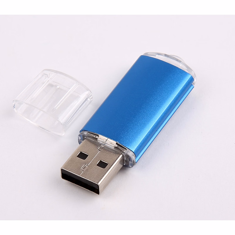 Silver Mini USB Flash Drive