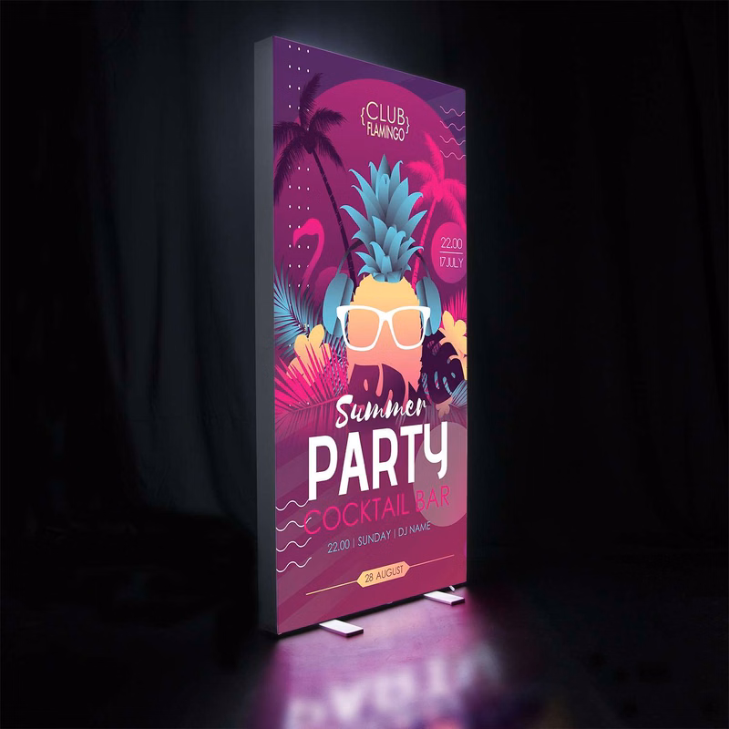 3' x 6.5' Fusion Glo Display Kit