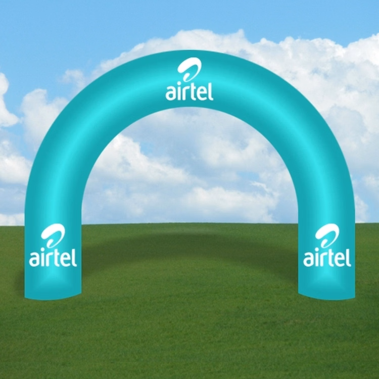 Inflatable Archway - Curved W/ Painted Logo