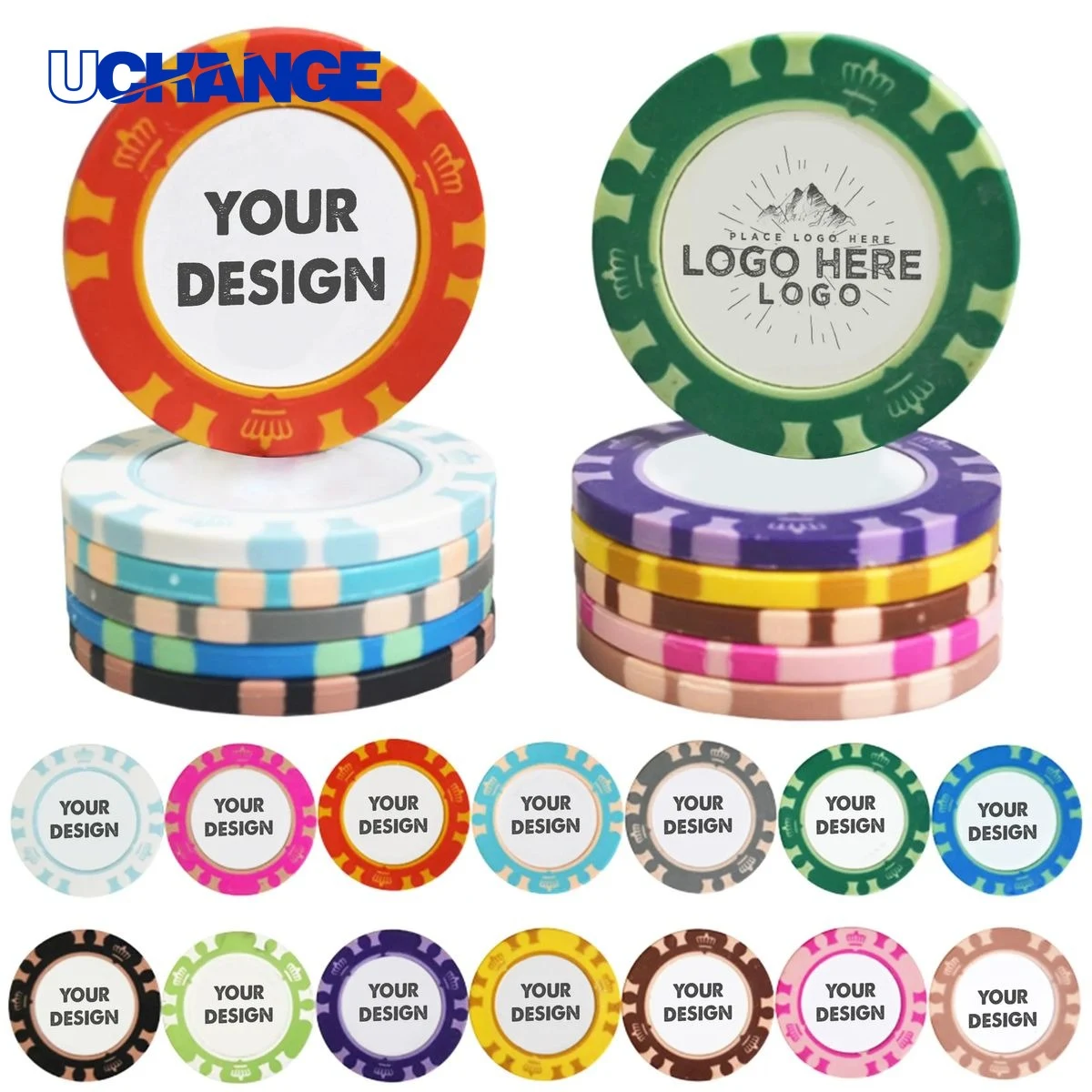 Custom Casino Chips for Events 1