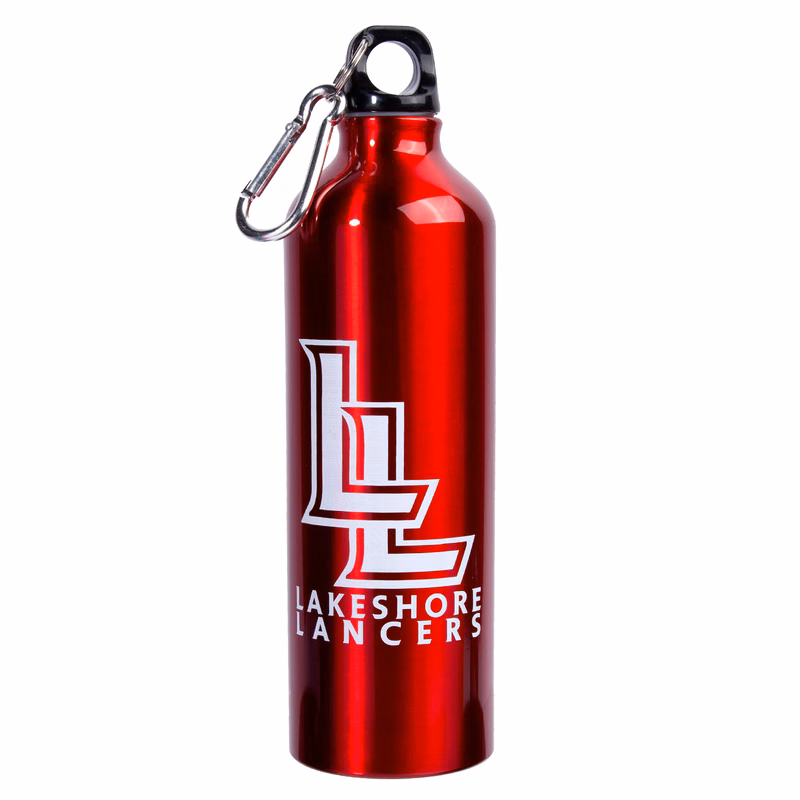 24 oz. Tag-a-Long Aluminum Water Bottle (1 Color Imprint)