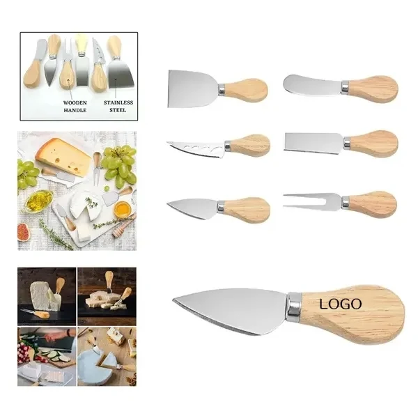 Stainless Steel Cheese Knife with Sharp Blade 1
