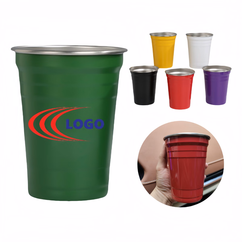 16oz. Stainless Steel Pint Cups