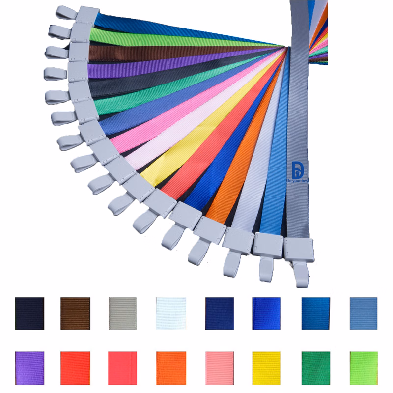 MOQ 50 Customizable Name Tag Lanyard
