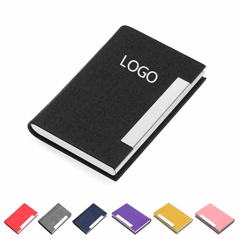 Pu Card Holder In Horizontal Version