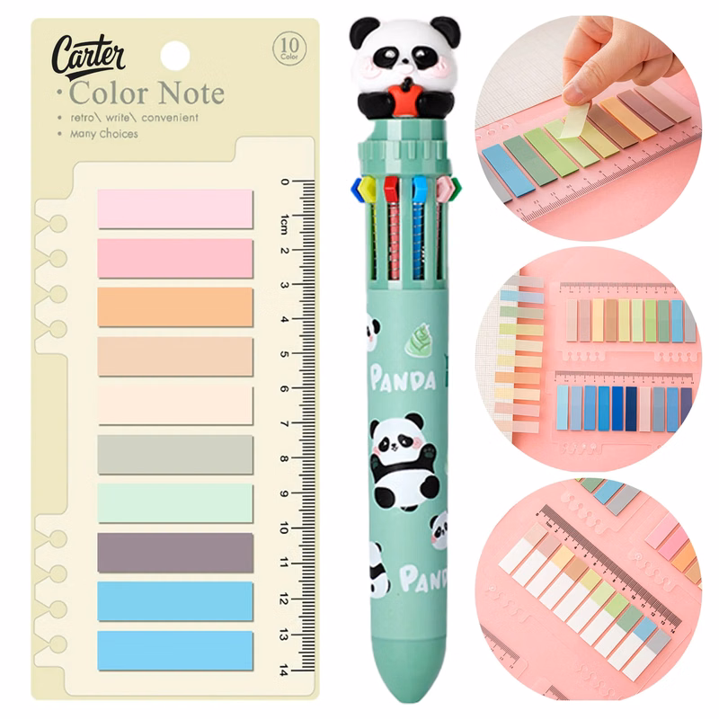 Fluorescent Transparent Indicator Sticky Note Paper Sticker