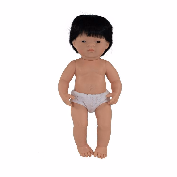 15" Baby Boy Dolls - Black Hair