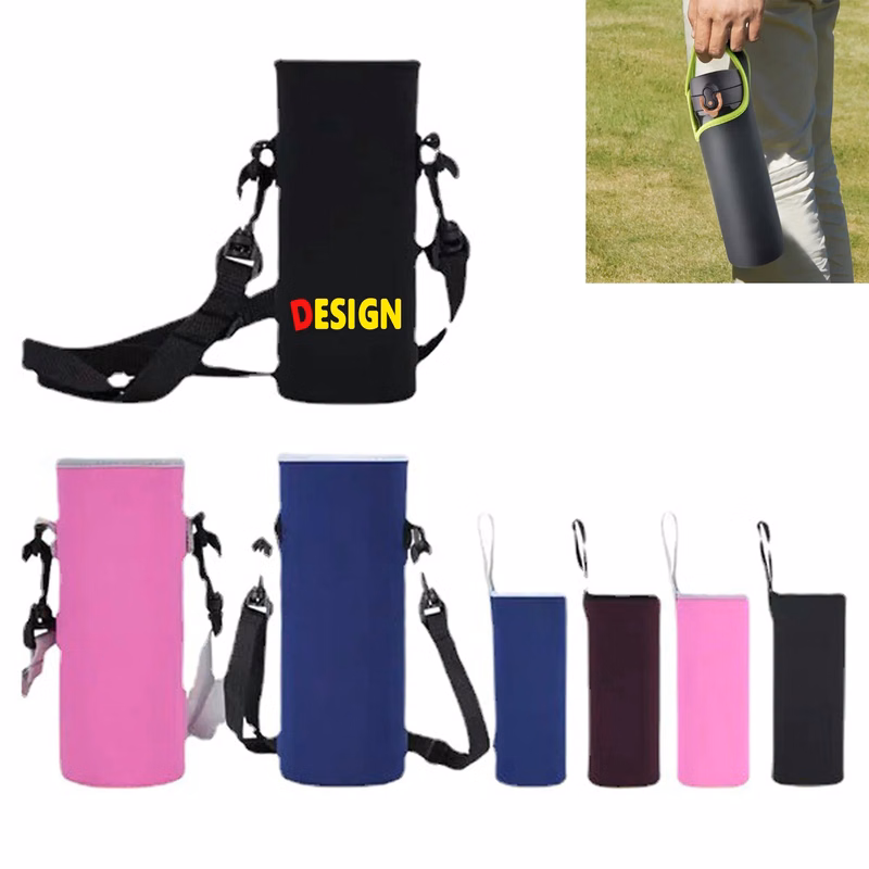 MOQ 50PCS Diving Material Water Bottle Carrier Bag "