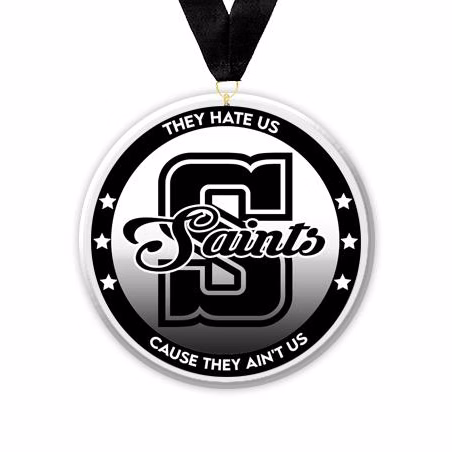 Acrylic Circle Medallions: Saints 3" Size, .25