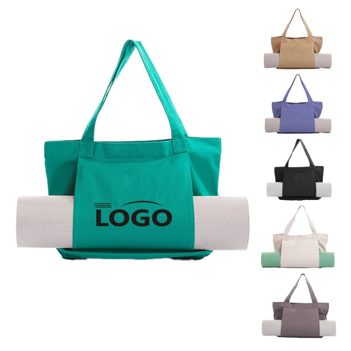 Yoga Mat Canvas Handbag 1
