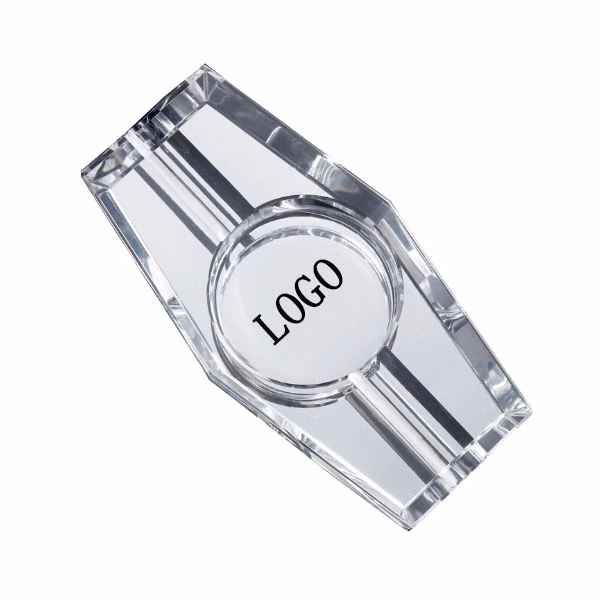 Custom Crystal Cigar Ashtray