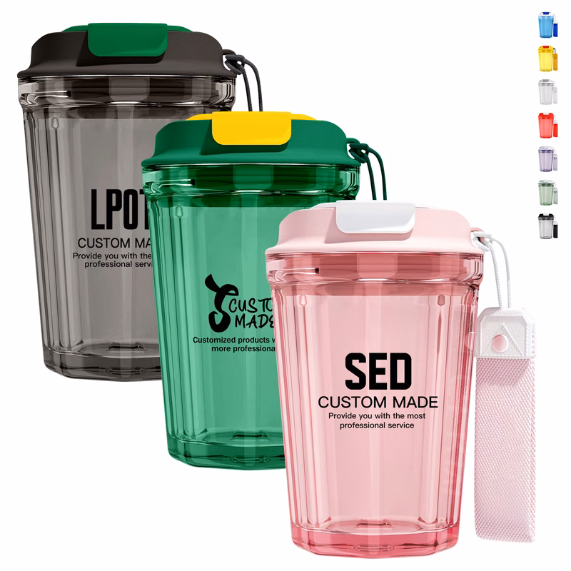 Transparent PlasticTravel Water Bottle