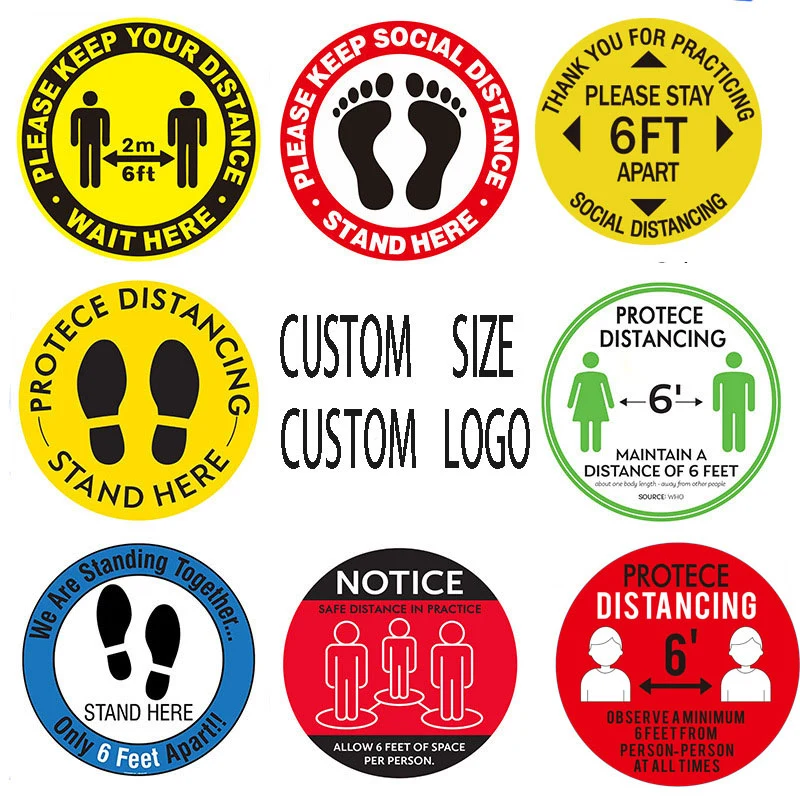 Removable Directional Tape For Shopping Mall And School 1