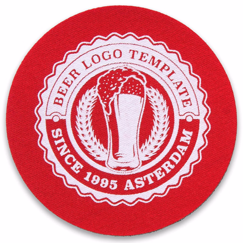 4 Inch Round Foam Coasters