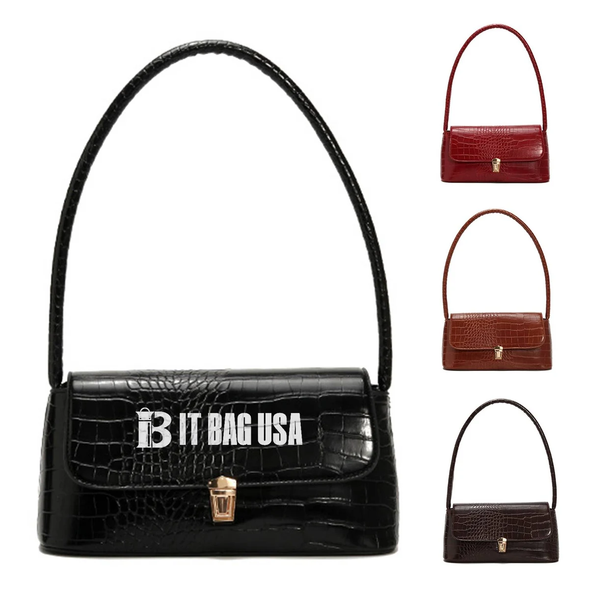 PU Durable and Fahion Tote Bag For Women, custom tote bag with logo imprint 1