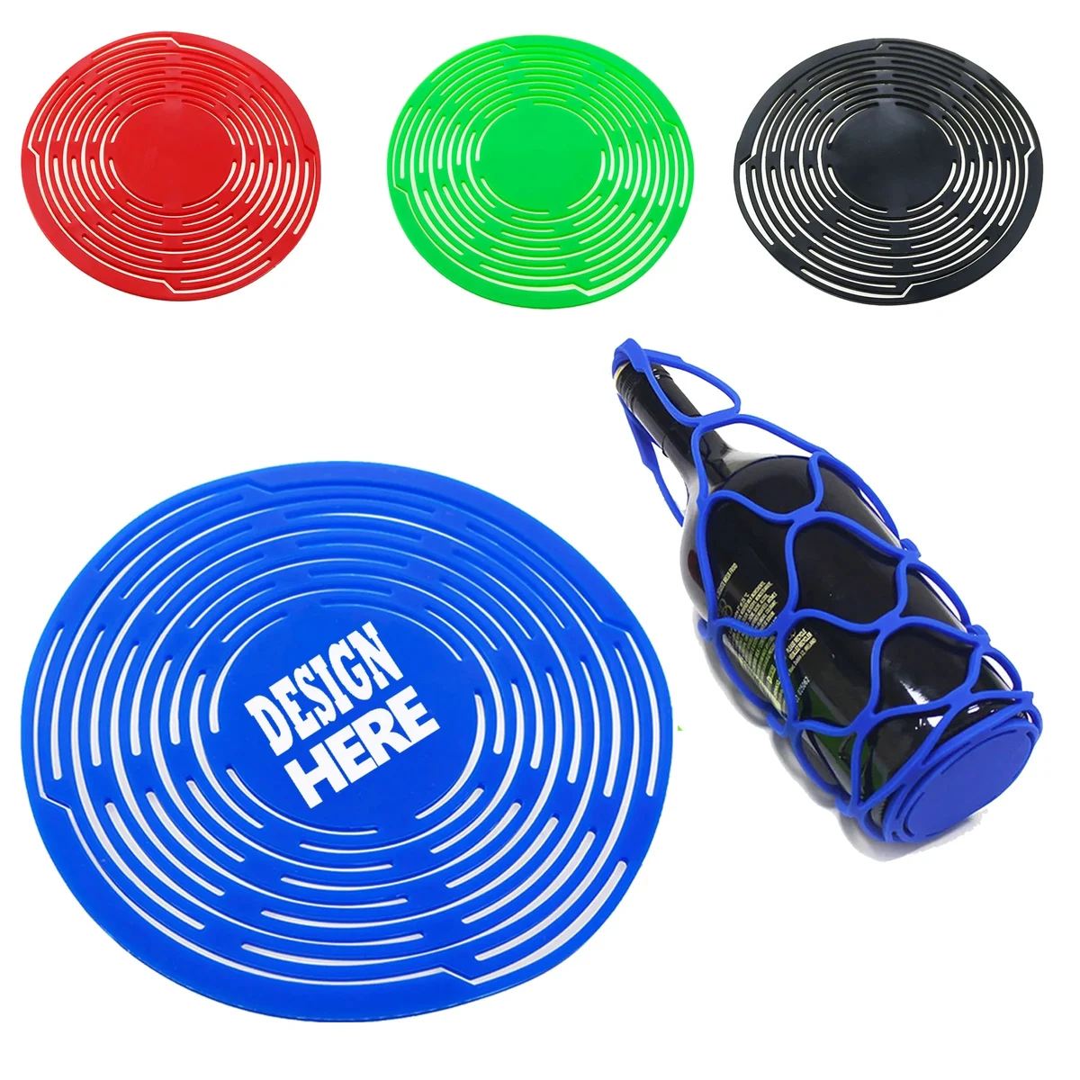 Silicone Wine Bottle Carrier 1
