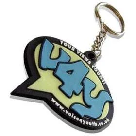 4" PVC Key Tag - in 2D 1