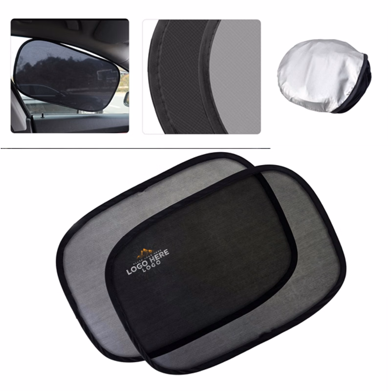 MOQ 50 Breathable Mesh Static Adhesion Car Sunshade for Sun Protection