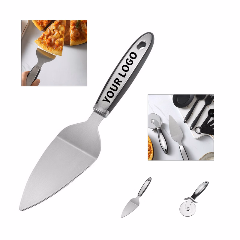 Stainless Steel Pizza Cutter And Shovel Set 8.3 L