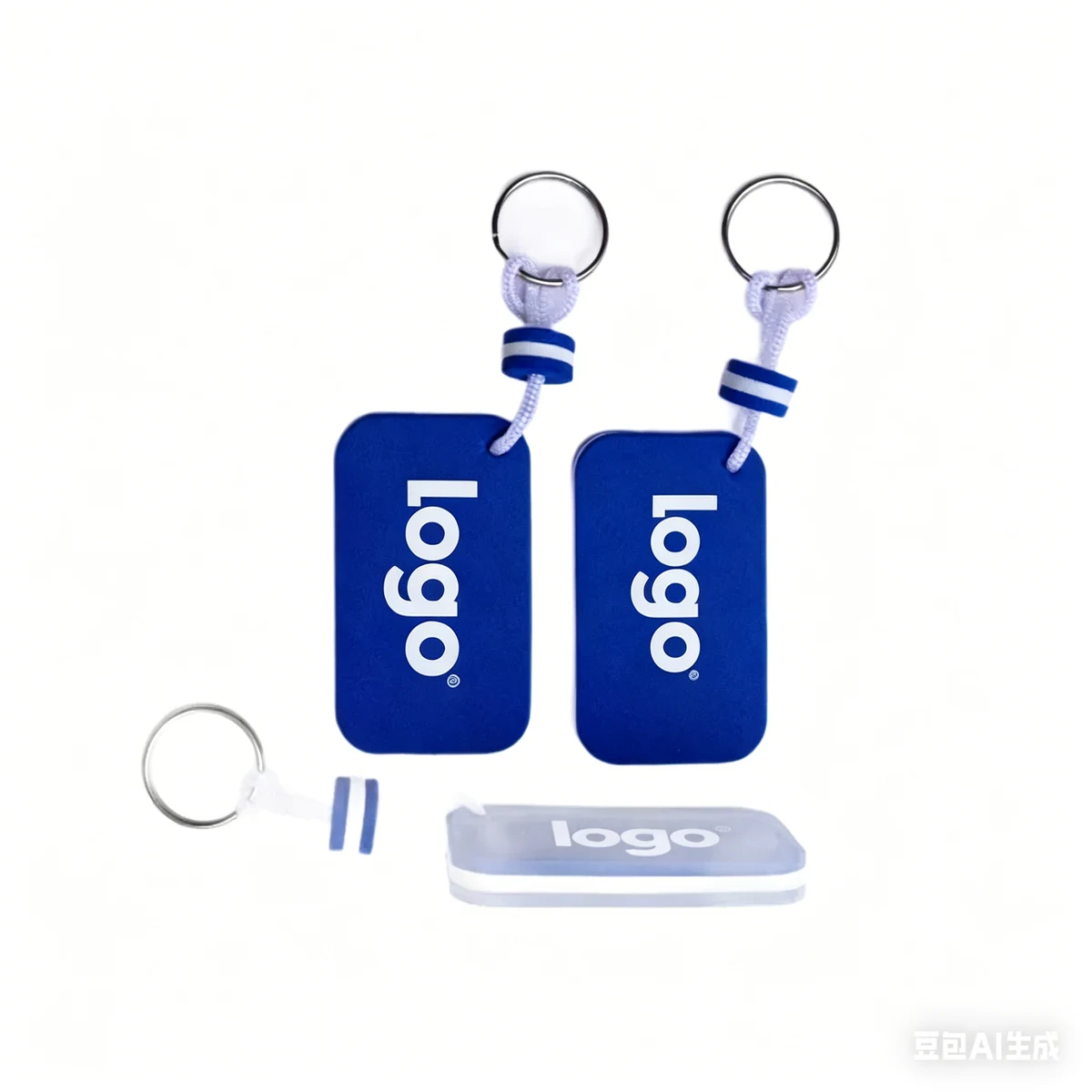 Custom Printed EVA Floating Foam Keychain 1