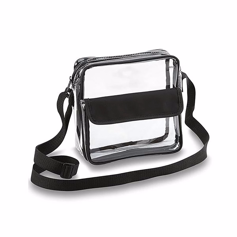 Clear Messenger Shoulder Bag