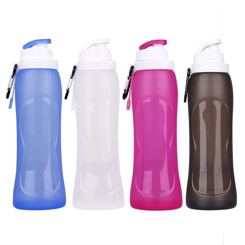Silicone Collapsible Water Bottle 1