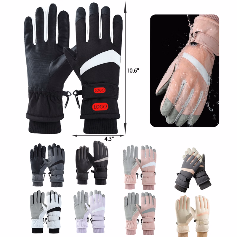 MOQ 50 PCS Flexible Winter Outdoor Sports Warm Gloves