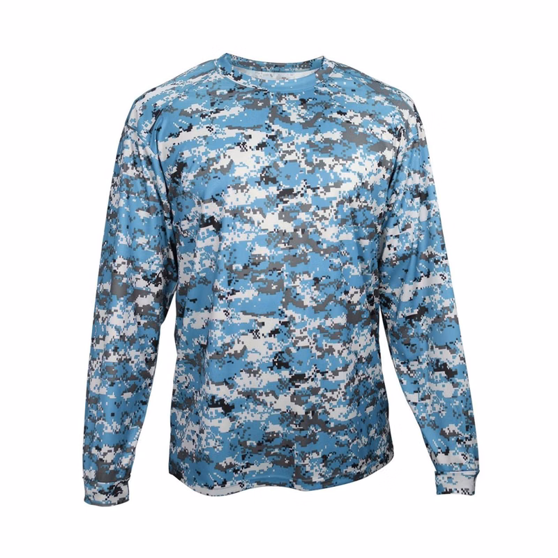 Men's Digital Camo Long Sleeve T-Shirt - 4184