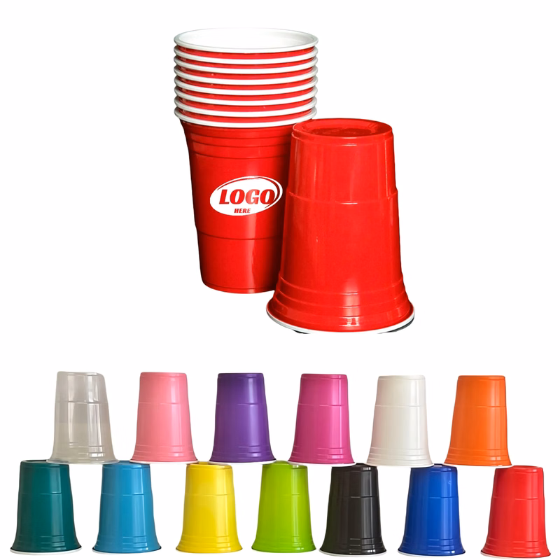 Disposable Plastic Party Cup - 16 Oz